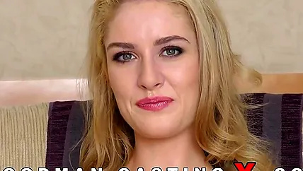 Анальный кастинг красивой американки