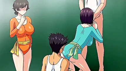 Хентай аниме грудастых мамаш с титьками пышными