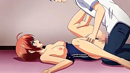 Хентай с братом и эталонной студенткой