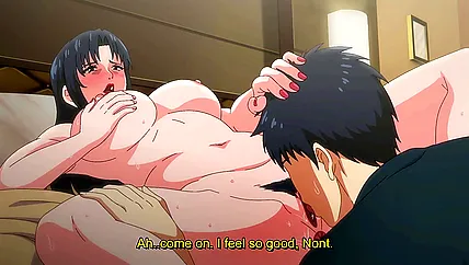 Хентай без цензуры с мамкой озабоченной, желающей в жопу ебаться с пасынком