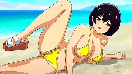 С русской озвучкой порно хентай — моя коллега оказалась озабоченная давалкой в пизду