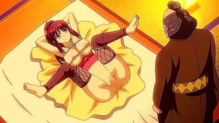 С русской озвучкой аниме порево эпохи Эдо с тяночкой нинзя в маскировке